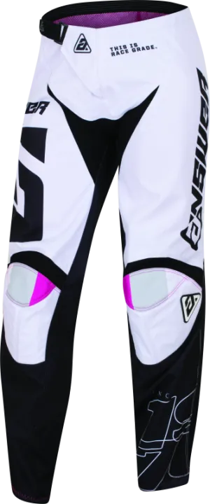 Answer 23 Syncron CC Pant Black/White/Rhodamine Womens - 16 Regular