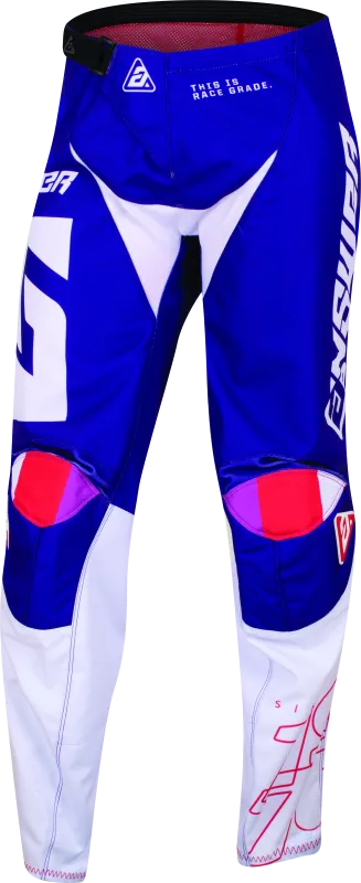 Answer 23 Syncron CC Pant Purple/White/Red Womens Size - 2R