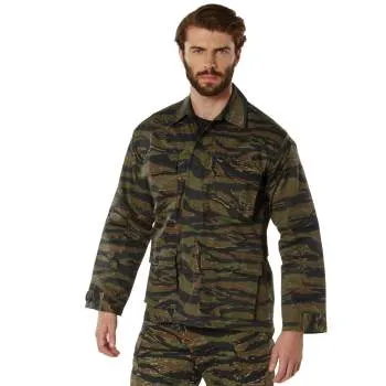 BDU Shirt Tiger Stripe Camouflage