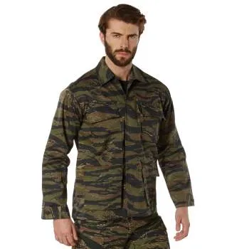 BDU Shirt Tiger Stripe Camouflage