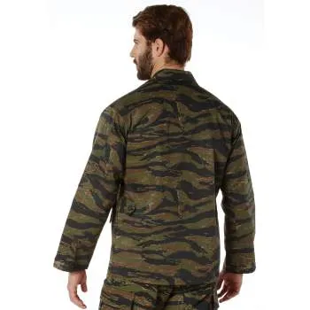 BDU Shirt Tiger Stripe Camouflage