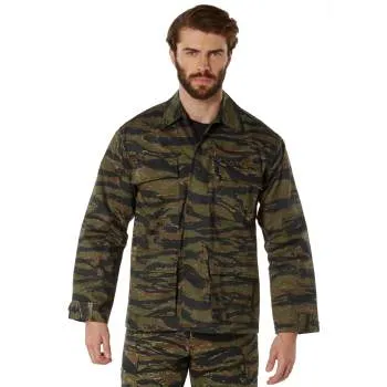 BDU Shirt Tiger Stripe Camouflage