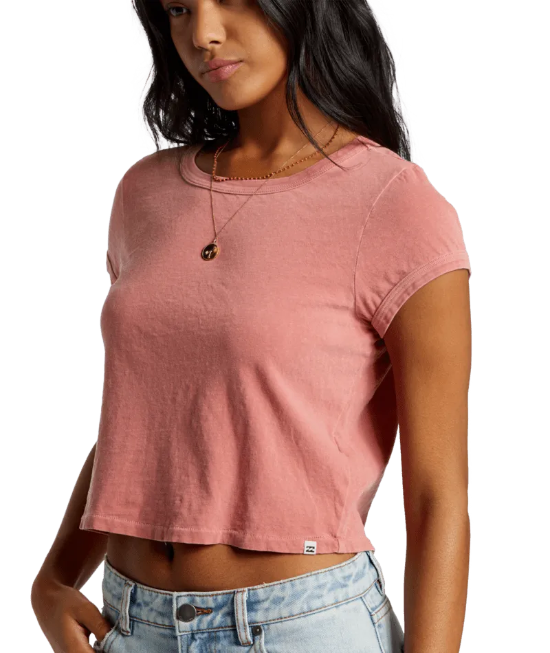 BILLABONG Daily Crop Tee - More Colors Available