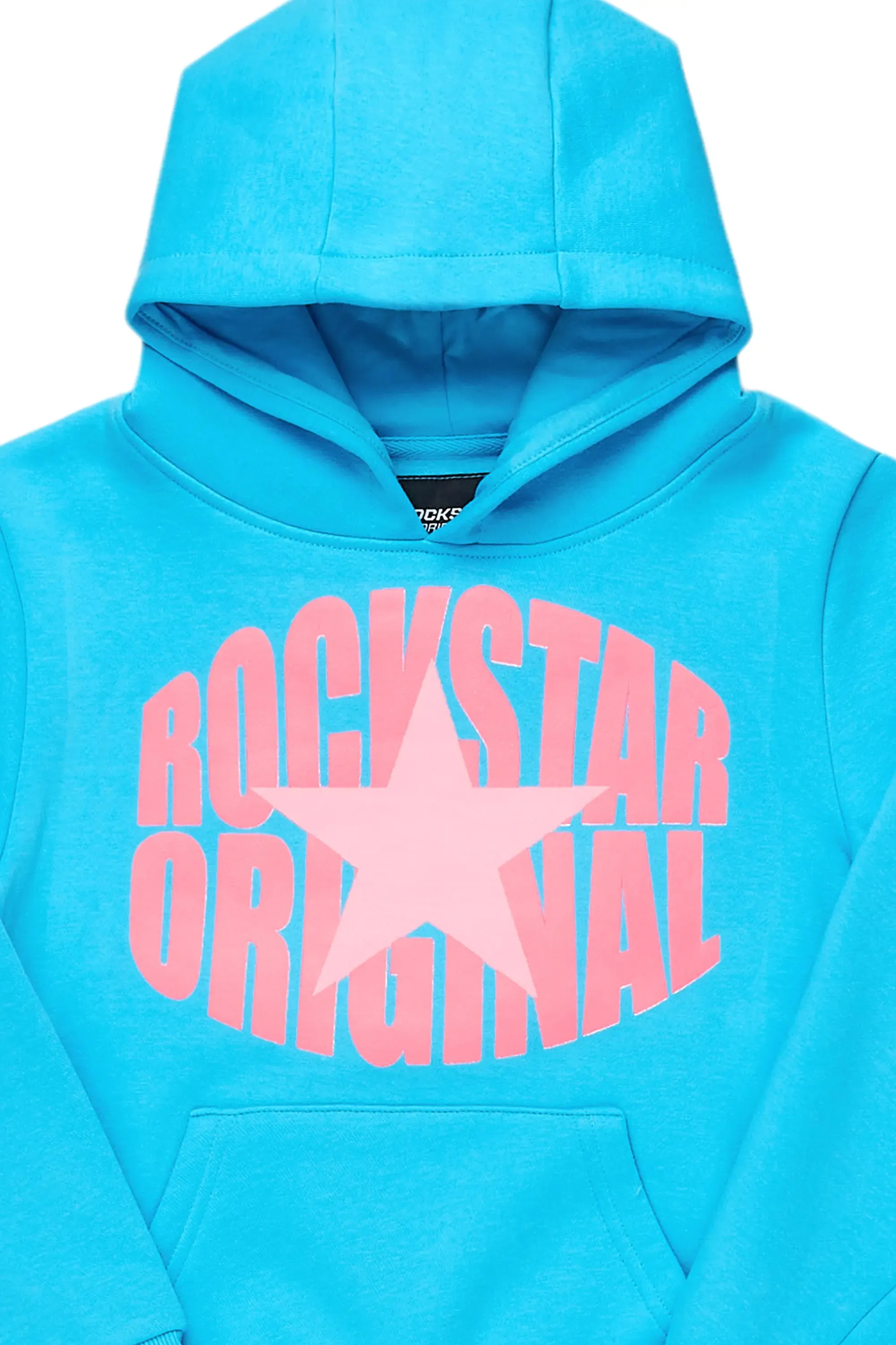 Boys Hachi Blue Graphic Hoodie