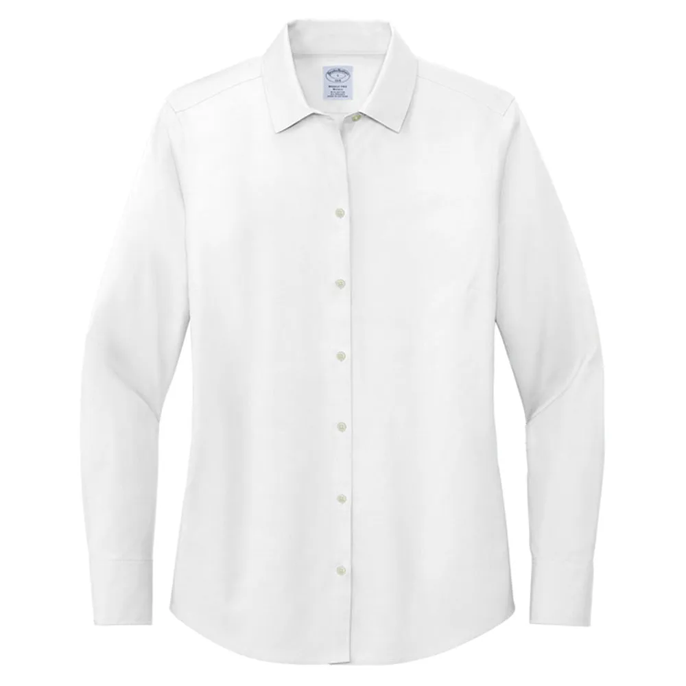 Brooks Brothers Women's Wrinkle-Free Stretch Pinpoint Shirt