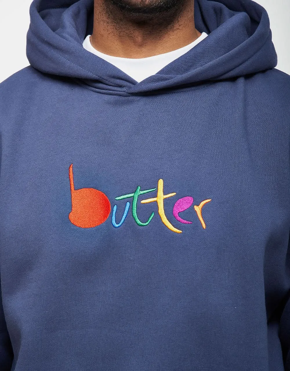 Butter Goods Art Pullover Hoodie - Navy