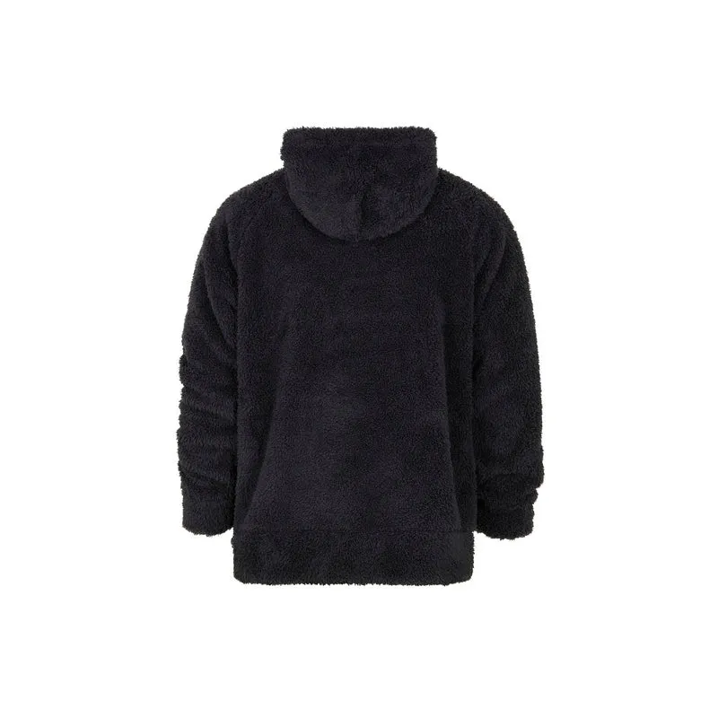 Charlie - Men's Bear Fleece Hooded Top - Charcoal