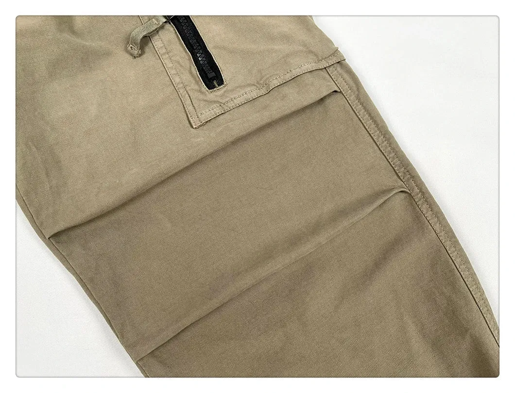 Cuffed Utility Cargo Pants