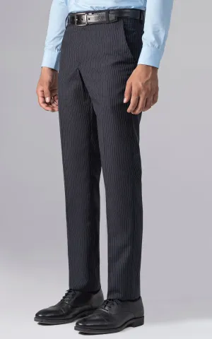 DRESS PANT SLIM FIT NAVY STRIPER