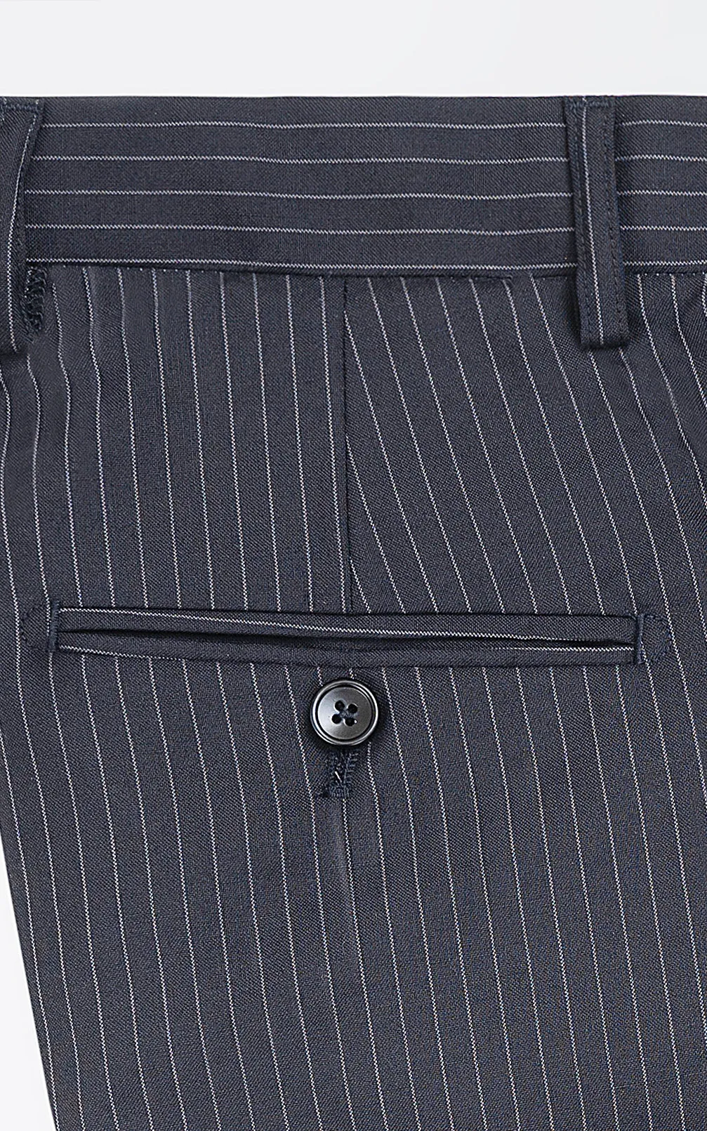 DRESS PANT SLIM FIT NAVY STRIPER