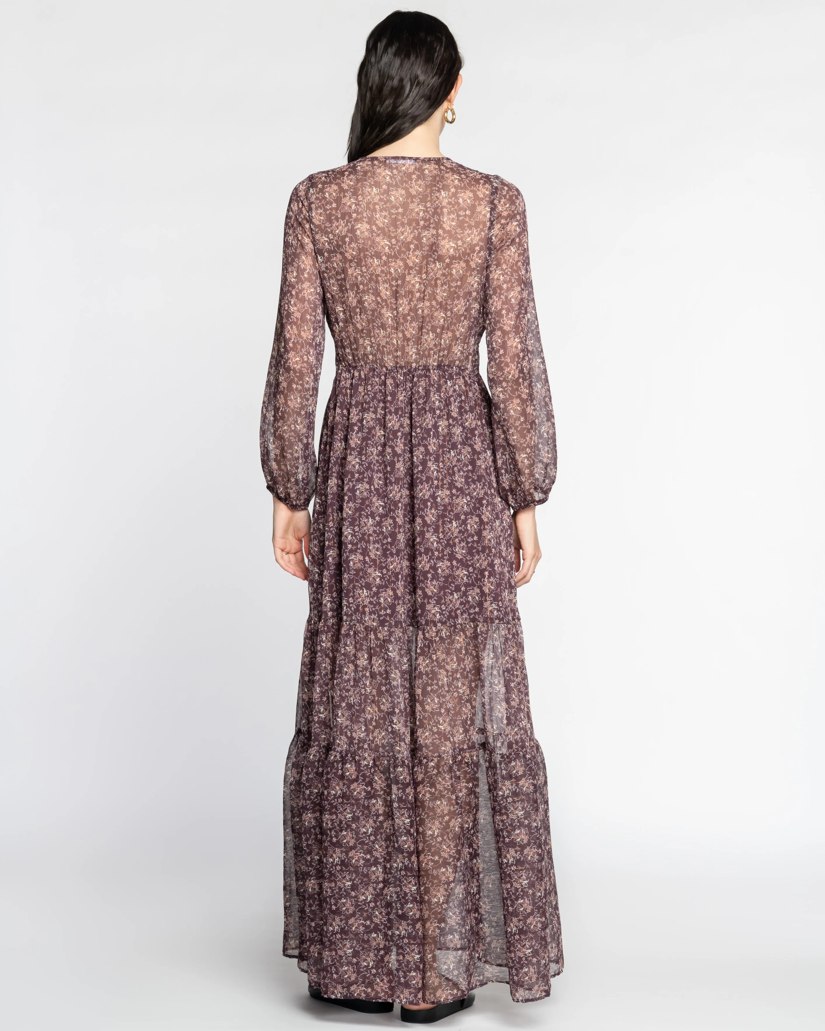 Gianna Buttoned Maxi Dress