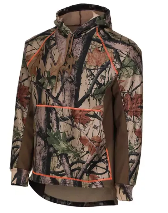 Hoodie - Big Bill Sherpa Lined Softshell Camo Hoodie BBH20