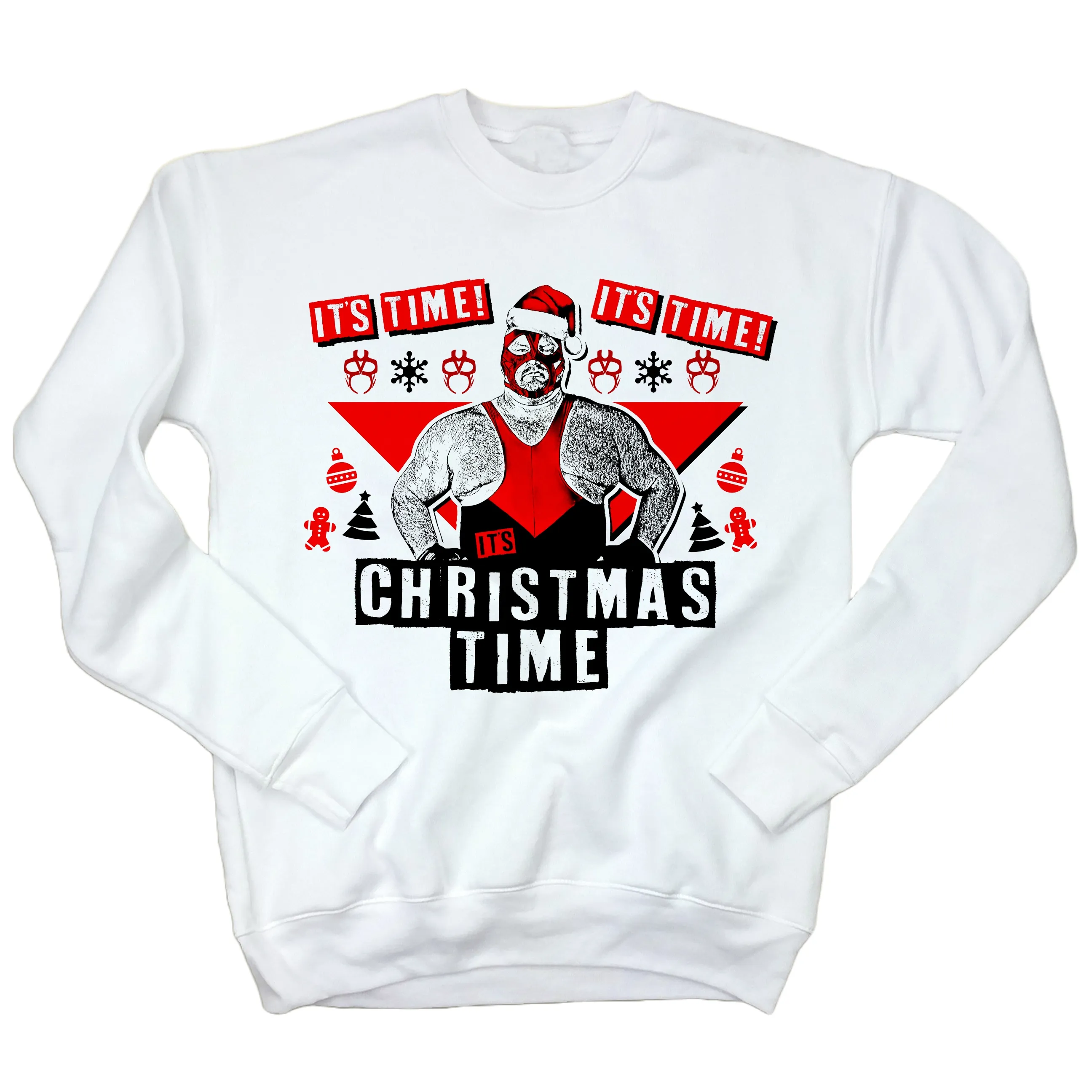 It's Time, It's Time Ugly Christmas Sweatshirt