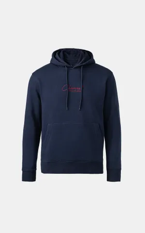 KANGROO FLEECE HOODIE NAVY