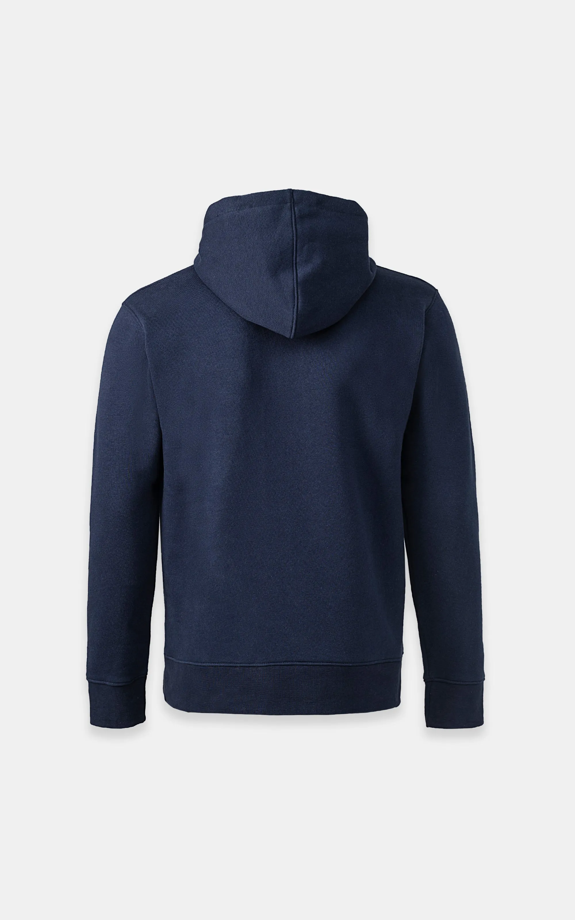 KANGROO FLEECE HOODIE NAVY