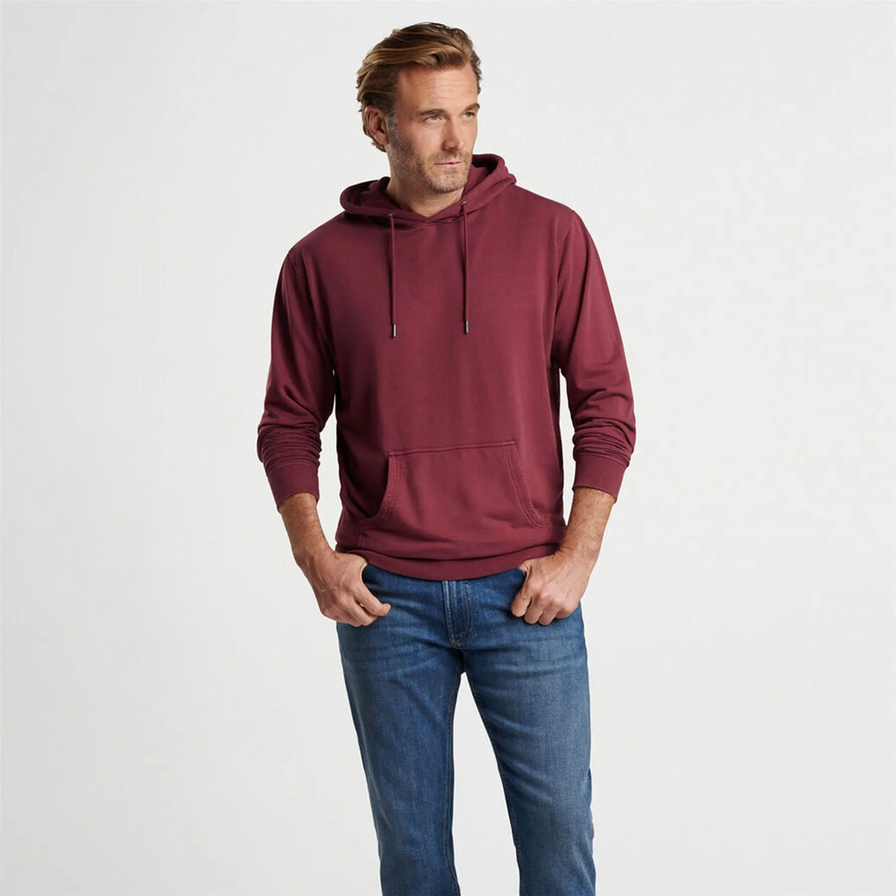 Lava Wash Hoodie Currant - AW24