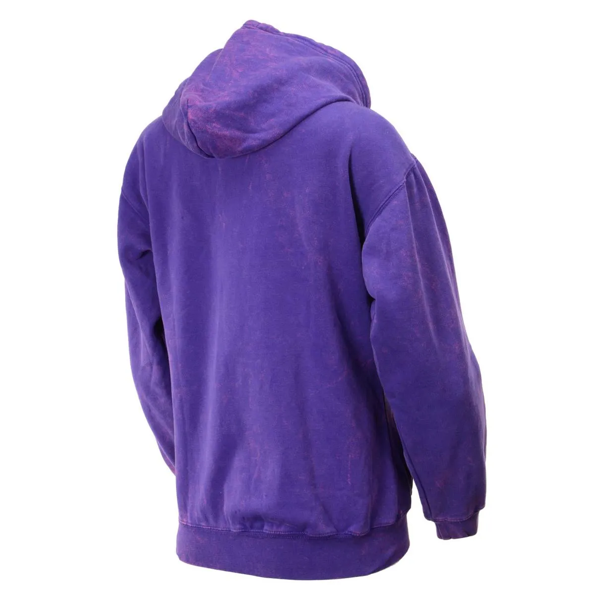 Milwaukee Leather MNG21622 Women's Distressed Purple Sweatshirt Full