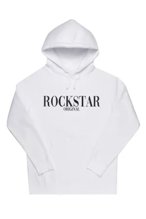 Octavio Graphic Hoodie-White/Black