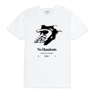 Outrank No Handouts Tee - White