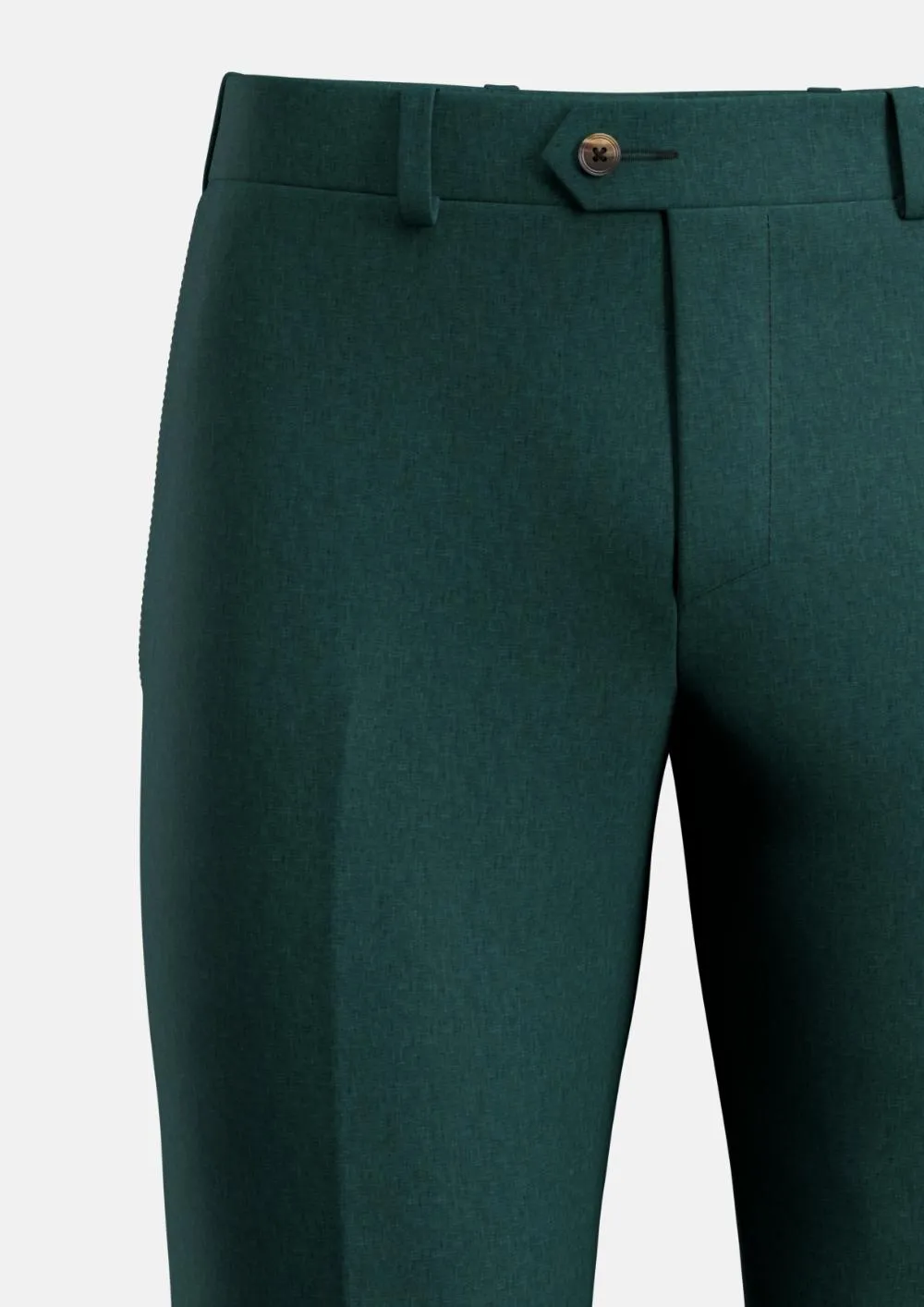 Phthalo Green Linen Pants