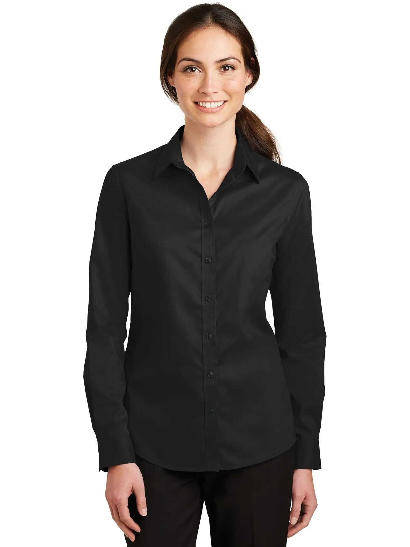 Port Authority Ladies Superpro Twill Shirt