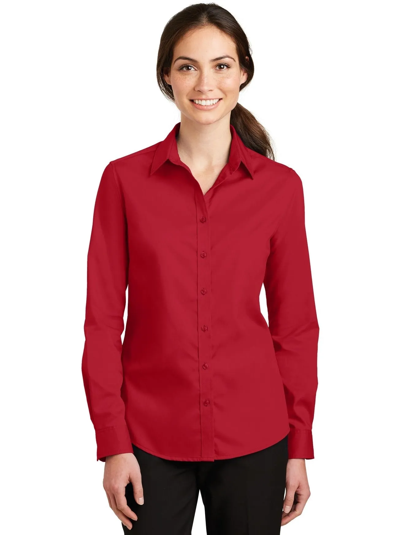 Port Authority Ladies Superpro Twill Shirt