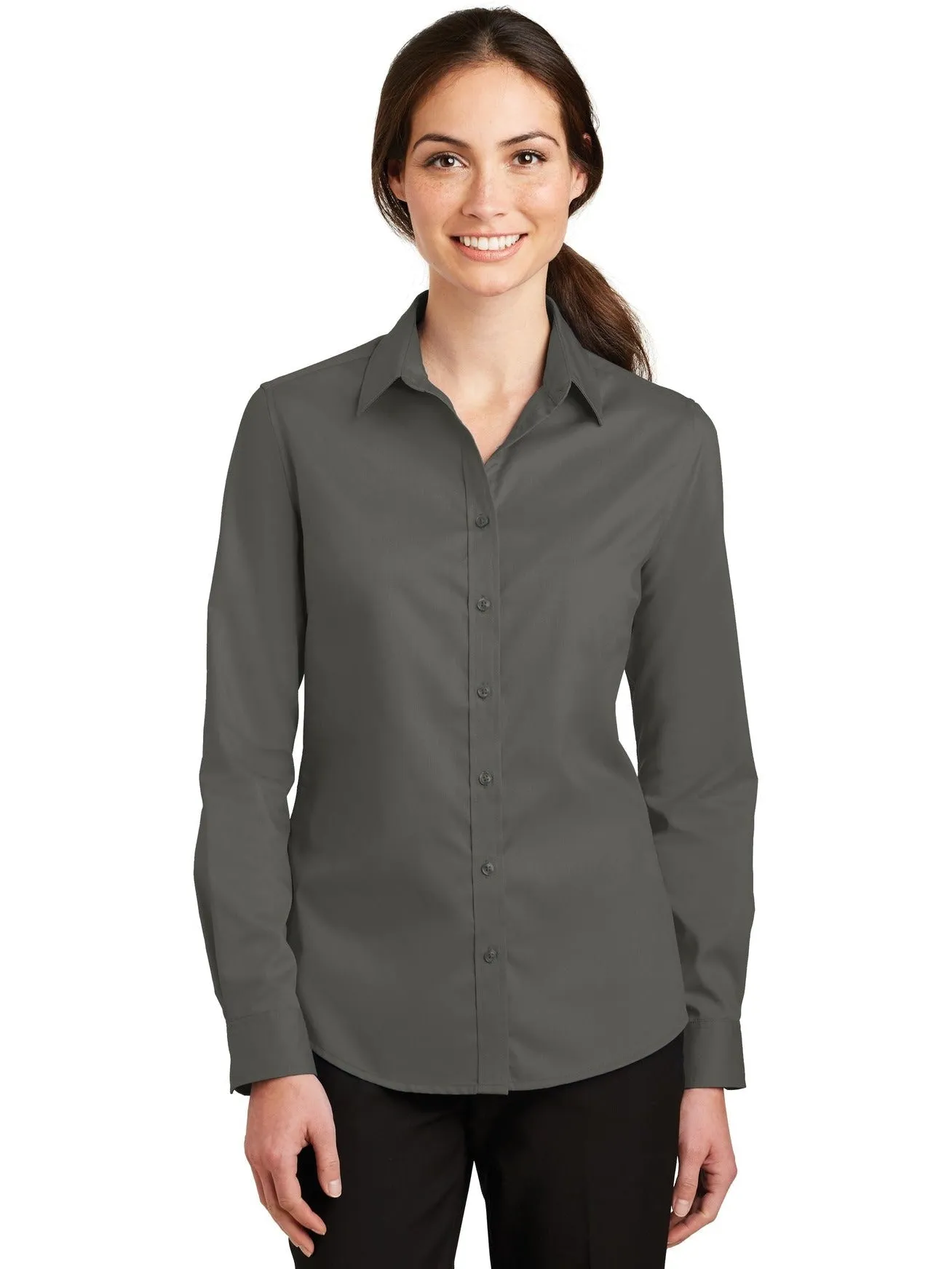 Port Authority Ladies Superpro Twill Shirt