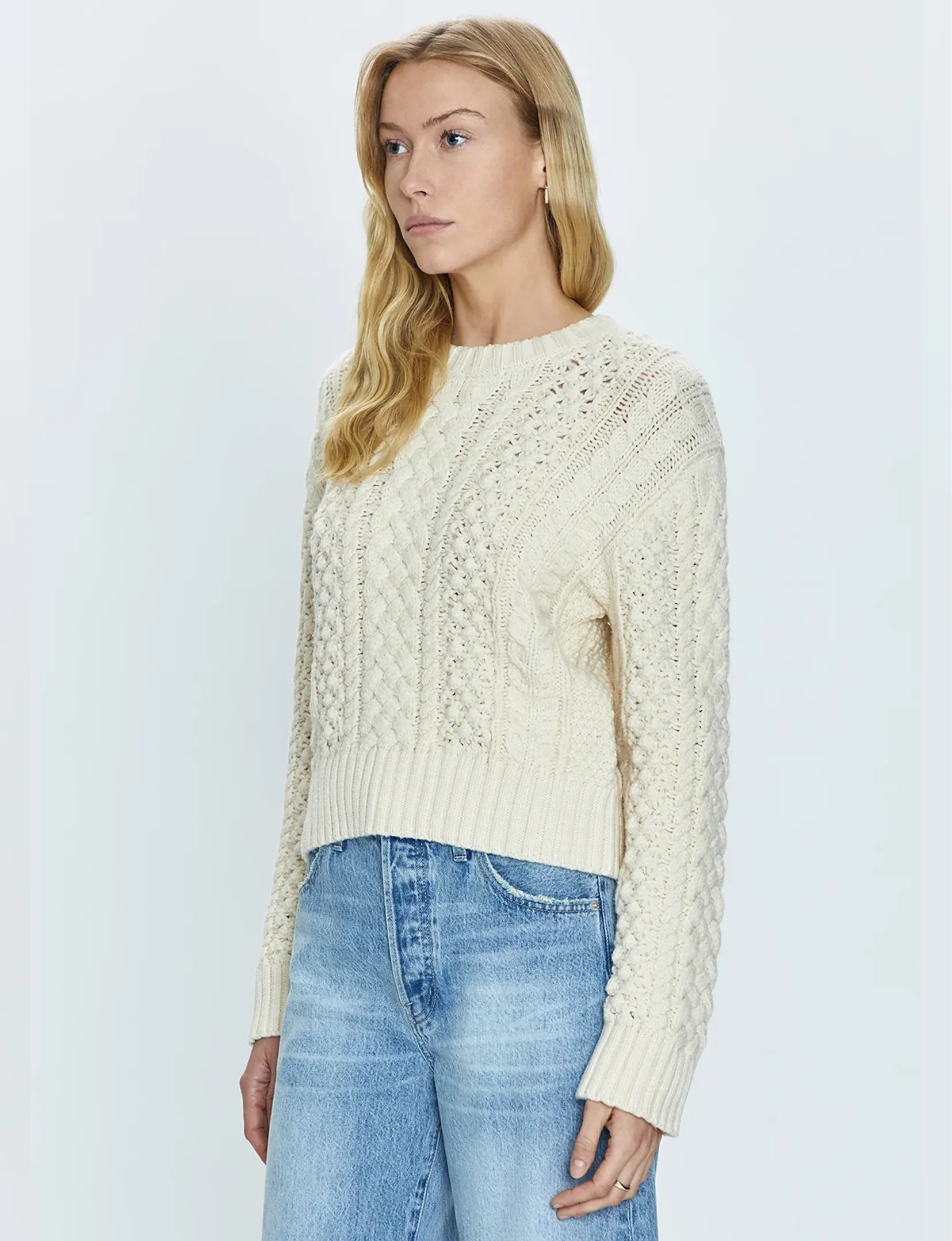 Quinn Sweater, Ivory