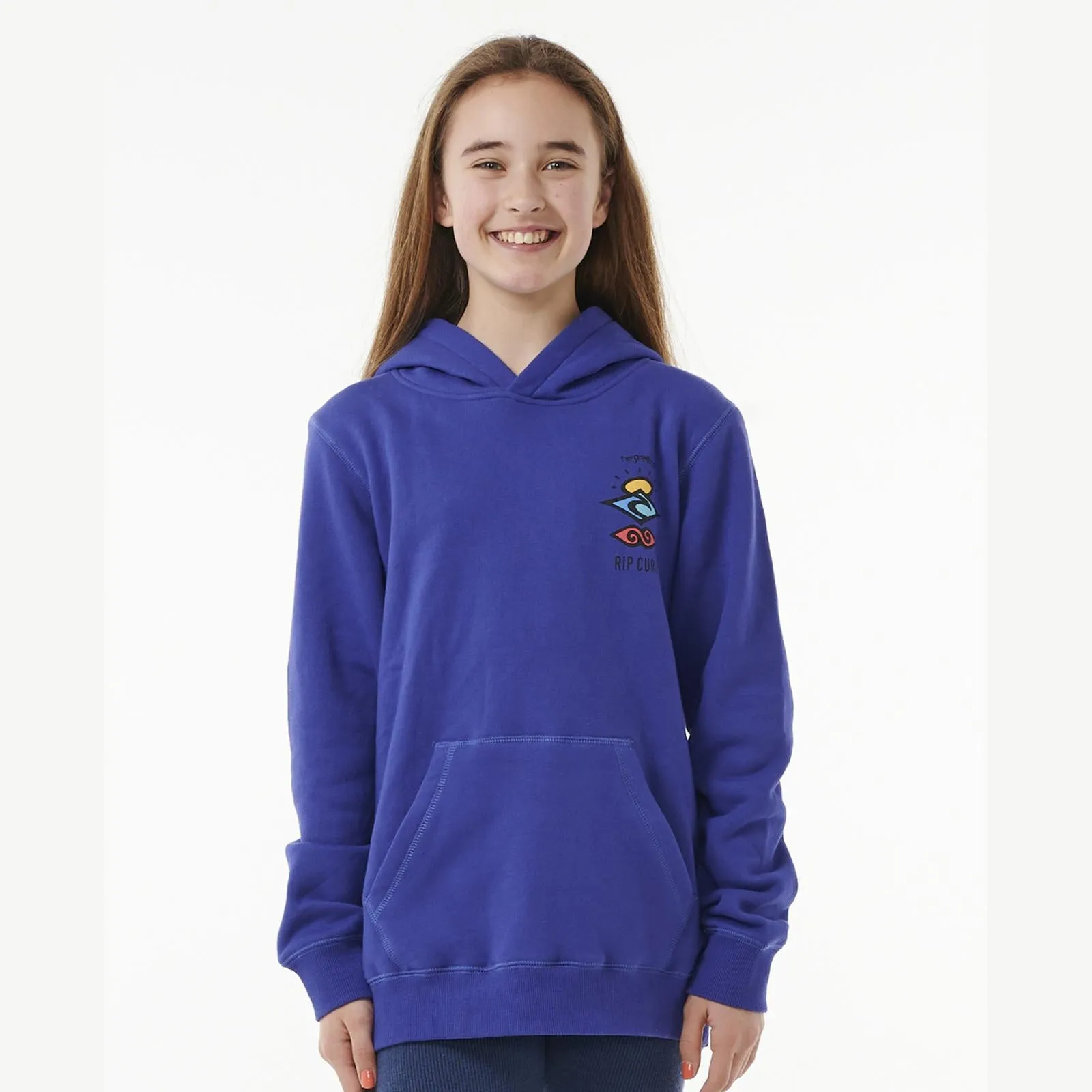 Rip Curl Kids Search Icon Pullover Hoodie