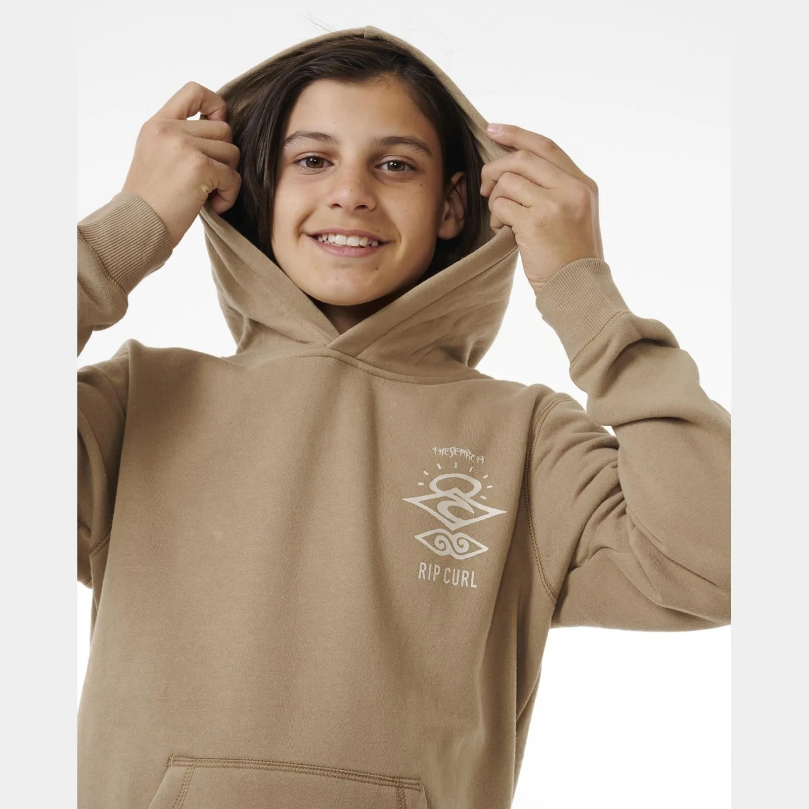 Rip Curl Kids Search Icon Pullover Hoodie