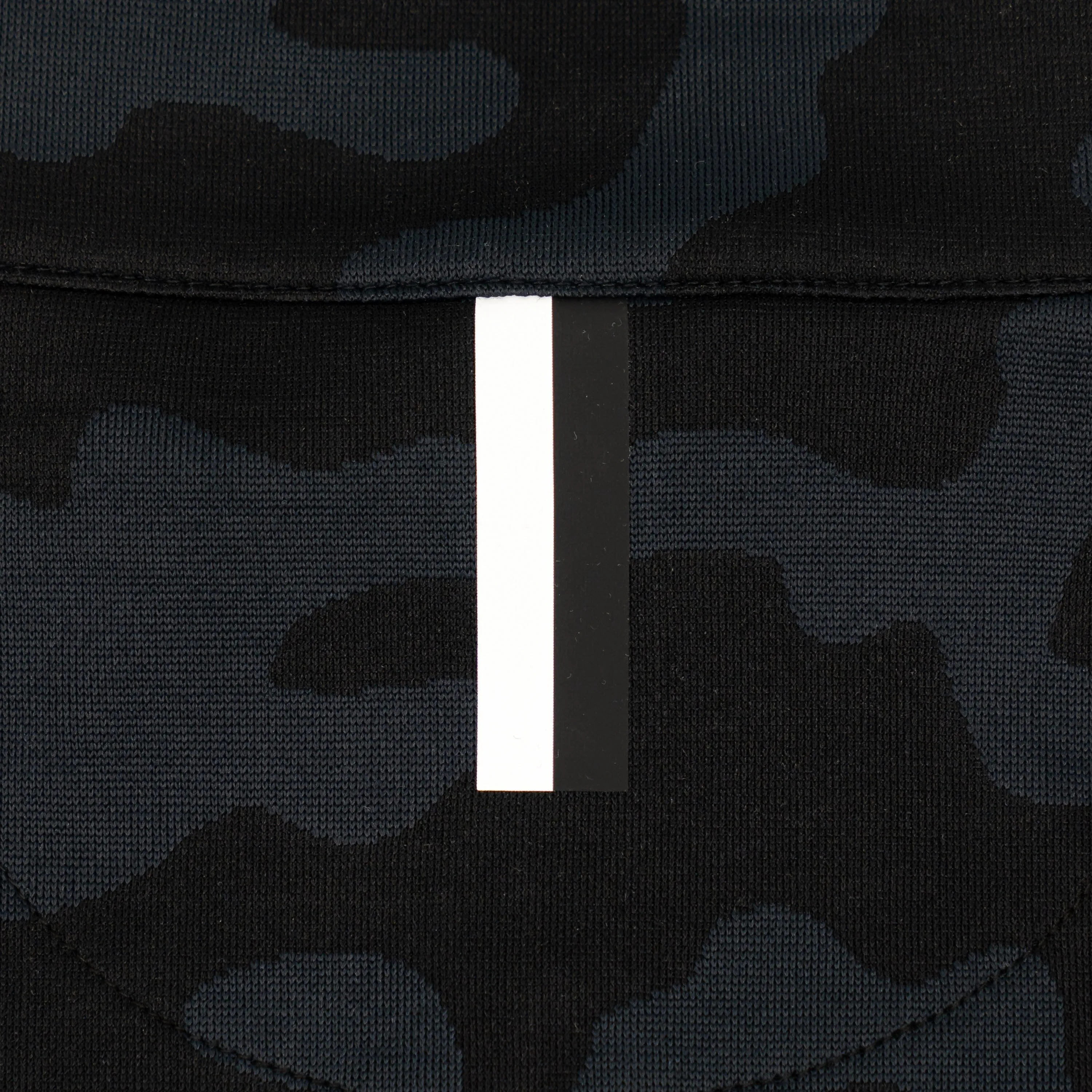 Ruck Camo Jacquard Performance Q-Zip | The Ruck Camo - Black/Nightfall