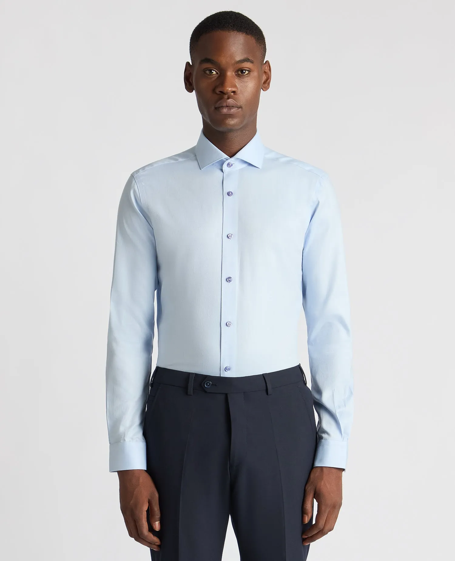 Slim Fit Cotton Twill Shirt