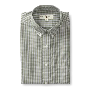 Stirling Plaid Cotton Poplin Sport Shirt