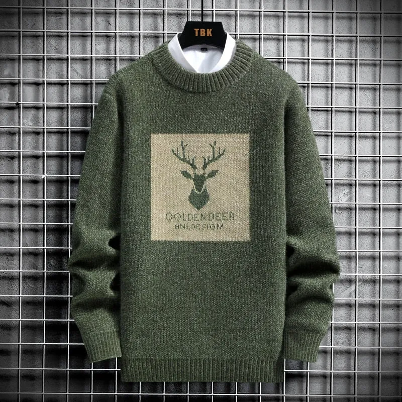 Super Soft Deer Knitted Sweater