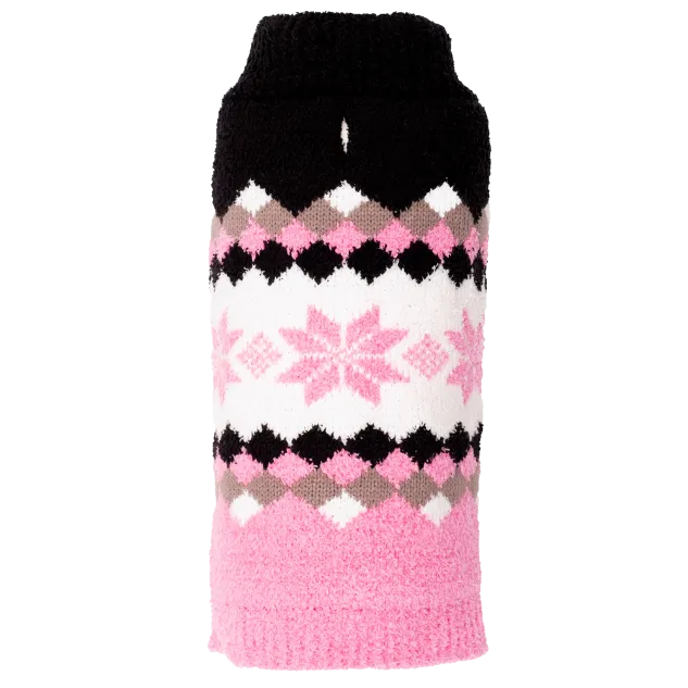 Sweater | Colorblock Snowflake