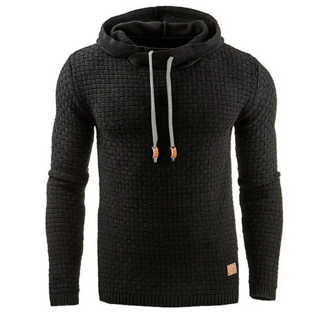 Sweater Long-sleeved  Warm Color Hooded Sweatshirt Jacket Hoodies