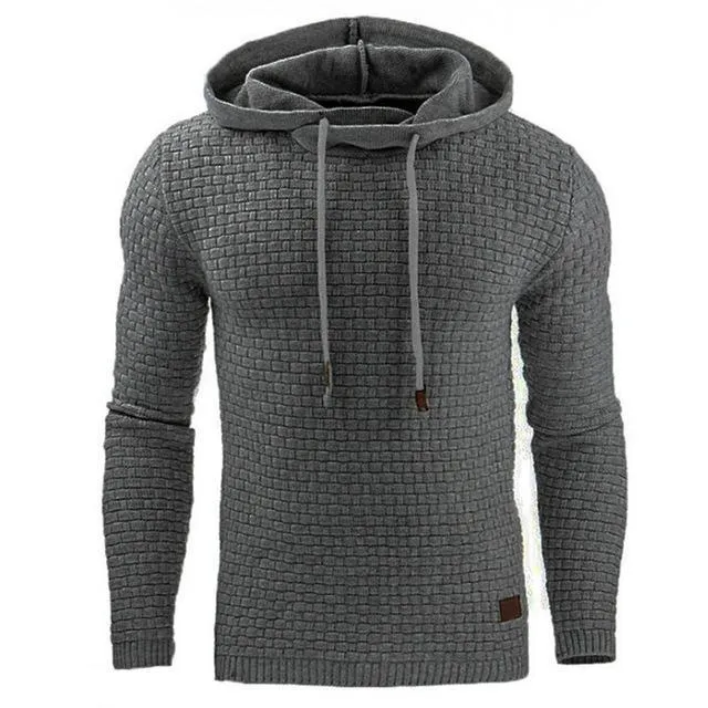 Sweater Long-sleeved  Warm Color Hooded Sweatshirt Jacket Hoodies