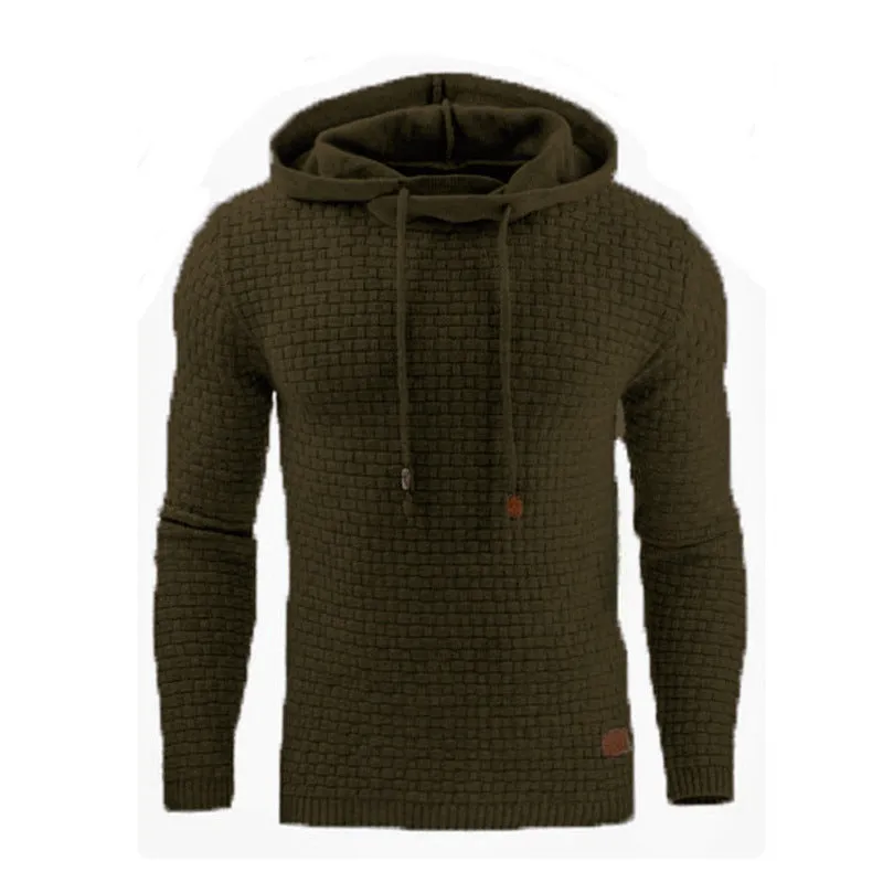 Sweater Long-sleeved  Warm Color Hooded Sweatshirt Jacket Hoodies