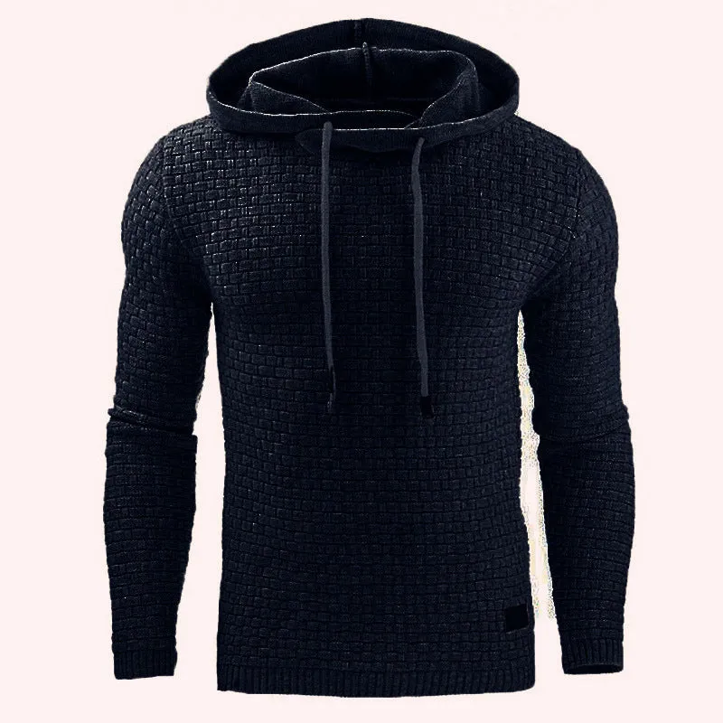 Sweater Long-sleeved  Warm Color Hooded Sweatshirt Jacket Hoodies