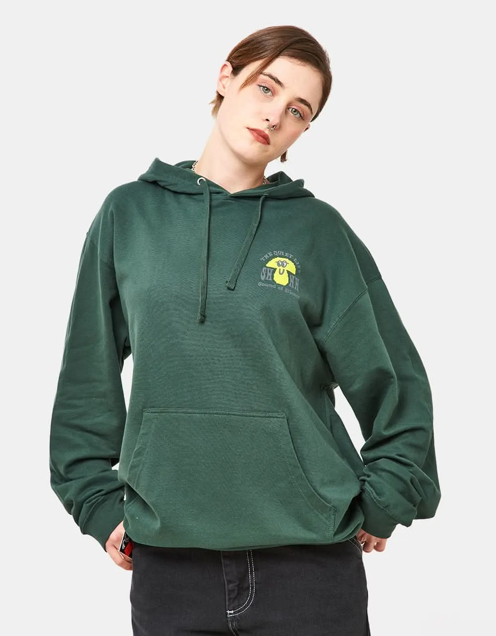 The Quiet Life Sound of Silence Pullover Hoodie - Hunter Green