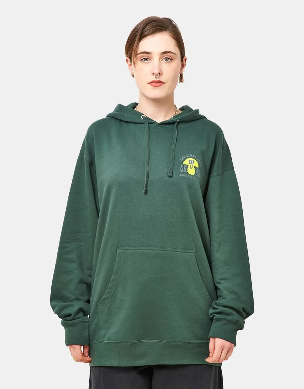 The Quiet Life Sound of Silence Pullover Hoodie - Hunter Green