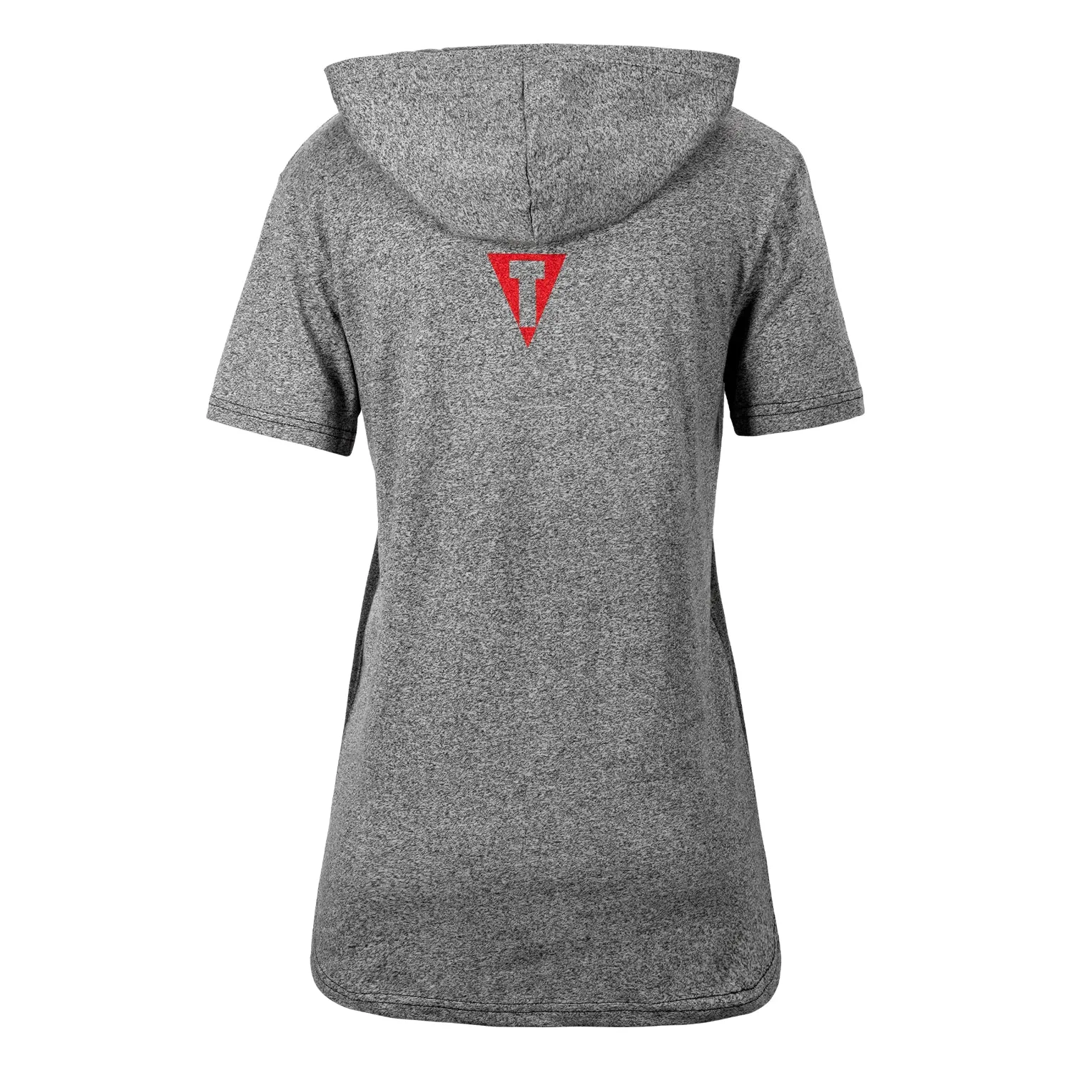 TITLE Boxing Women's Vintage Short Sleeve Hooded Tee