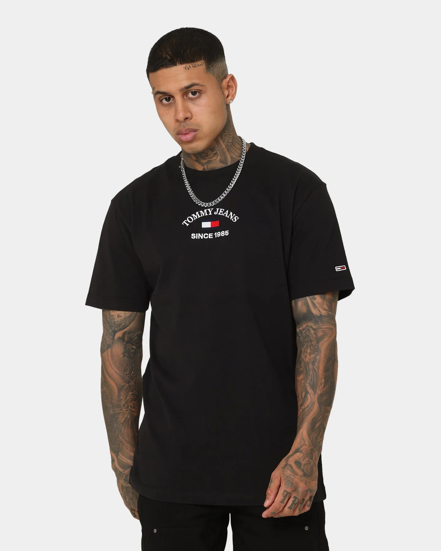 Tommy Jeans TJM Classic Timeless Tommy T-Shirt Black