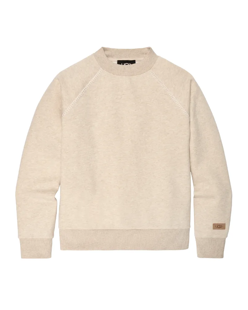 UGG Sand Heather Classic Crewneck Sweatshirt