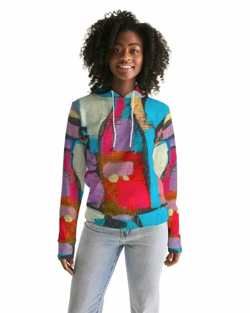 Uniquely You Womens Hoodie - Pullover Hooded Sweatshirt / Multicolor