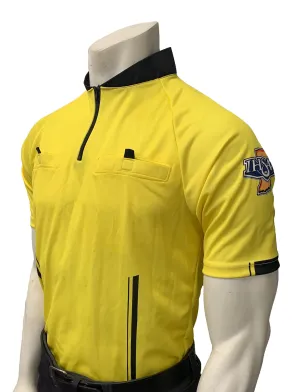 USA902IN-YW "PERFORMANCE MESH" "IHSAA" WOMEN'S Yellow Short Sleeve Soccer Shirt (3 Options Available)