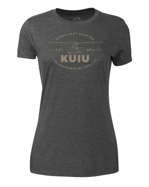 Women's Aviation T-Shirt | Charcoal