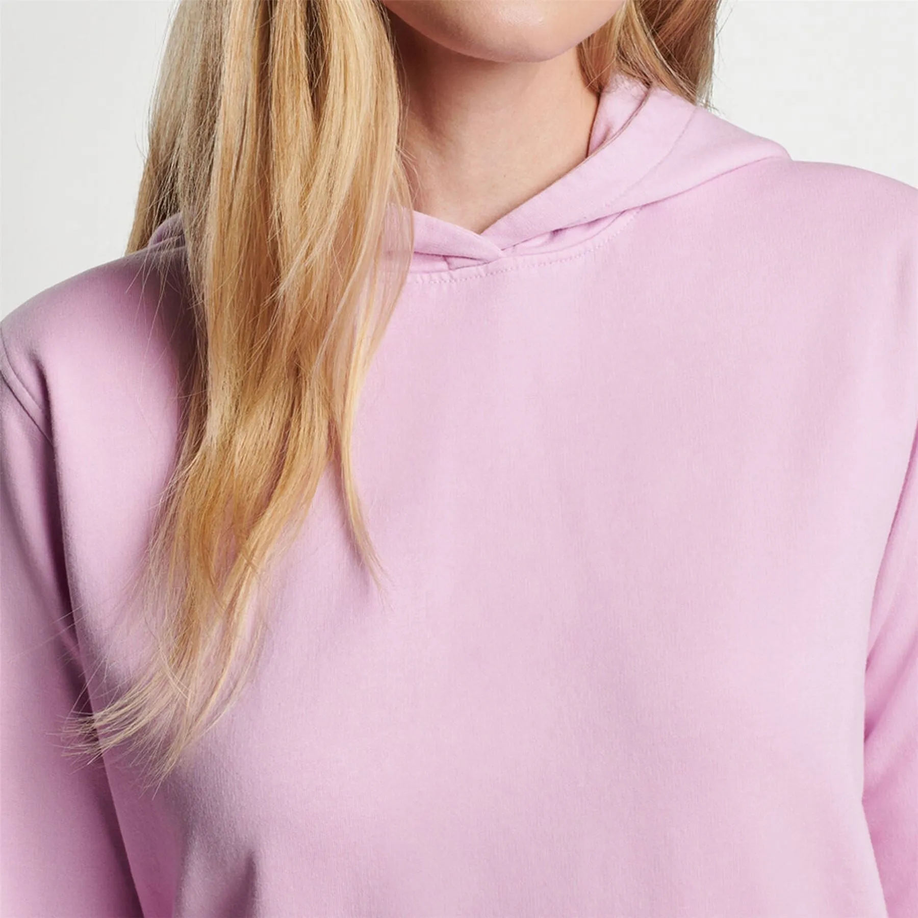 Womens Lava Wash Relaxed Hoodie Sweet Pea - SS24