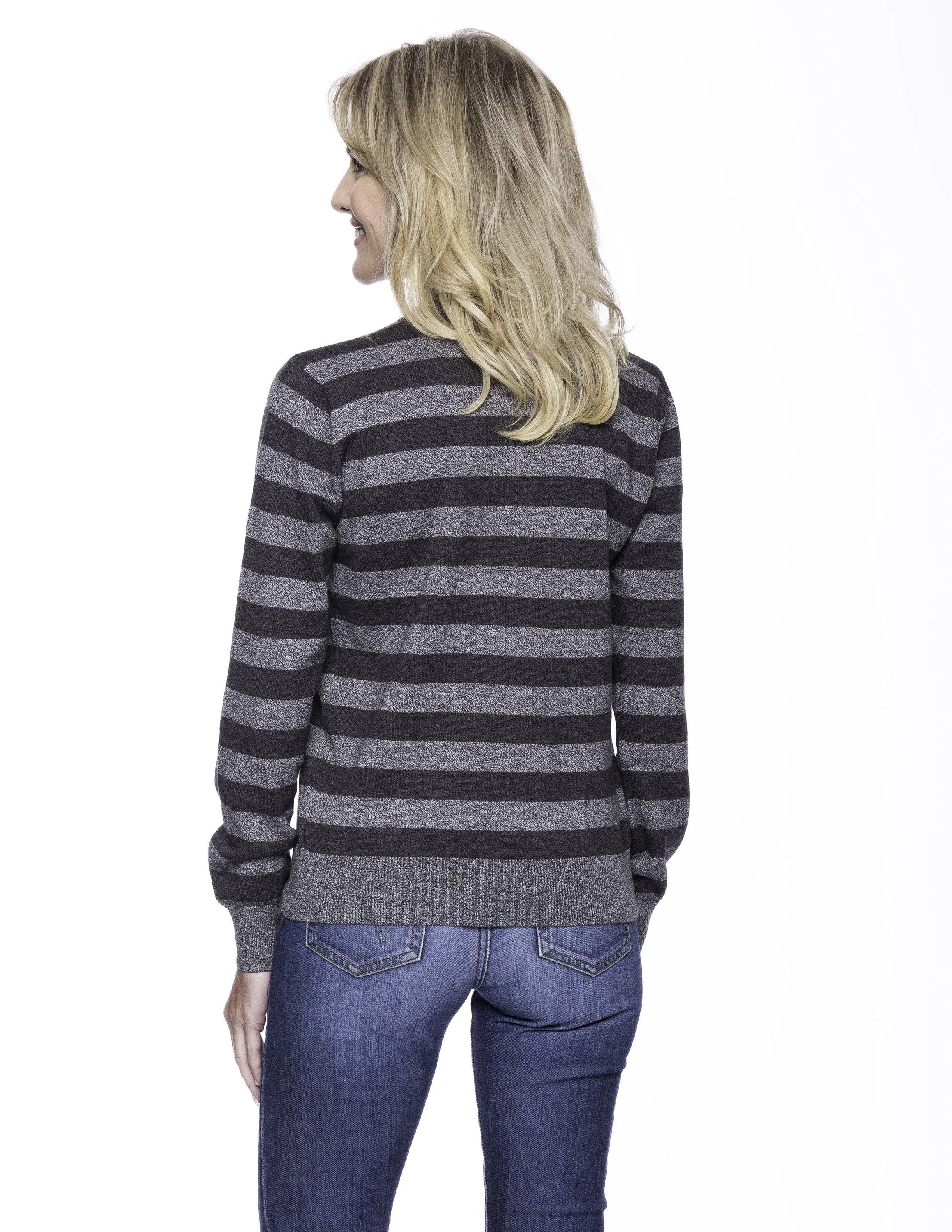 Women's Premium 100% Cotton Crew Neck Sweater