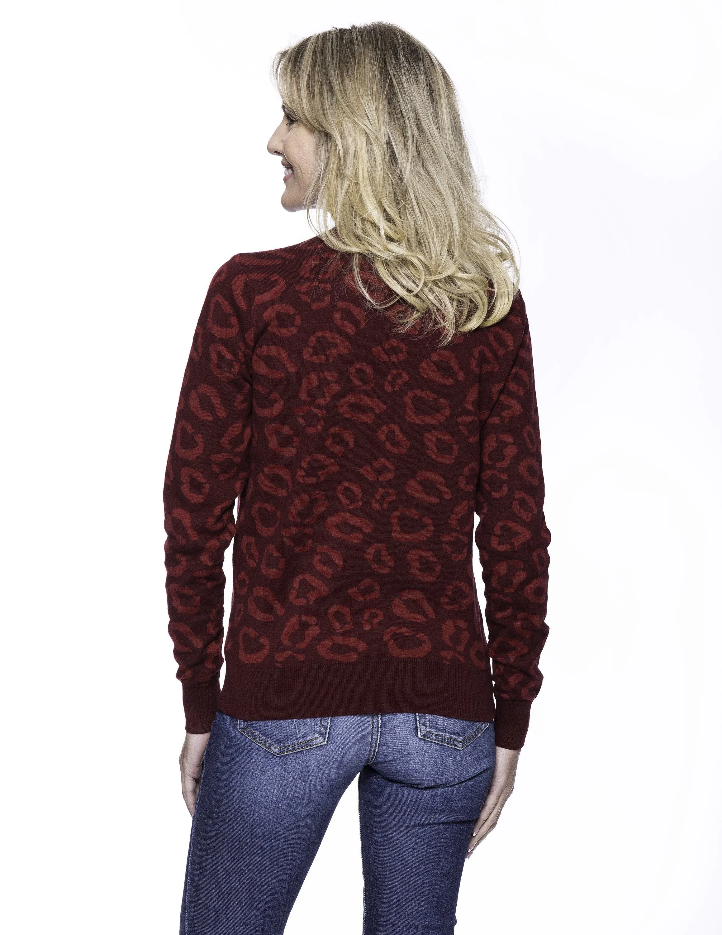 Women's Premium 100% Cotton Crew Neck Sweater